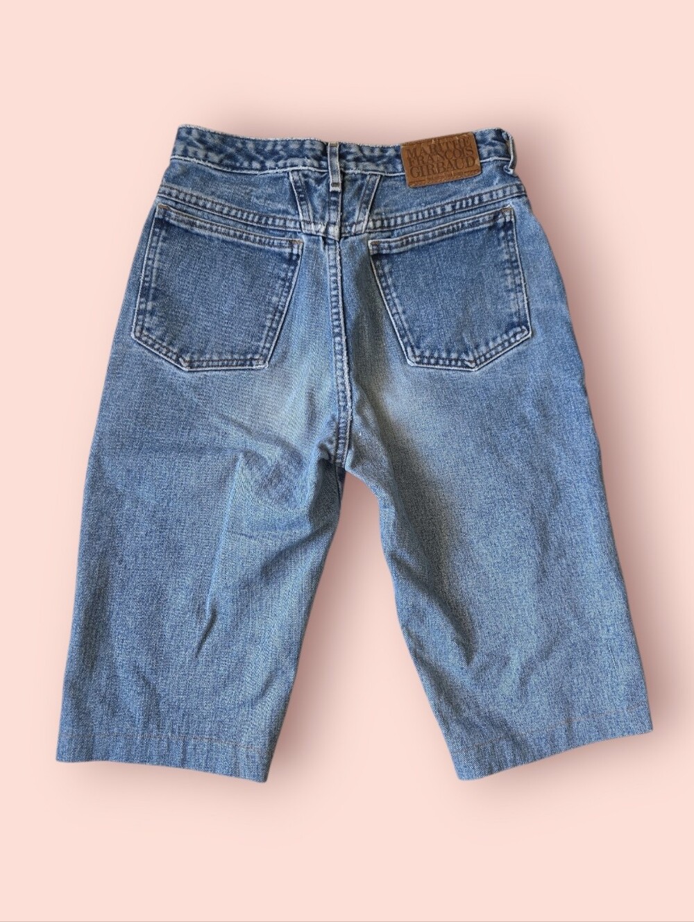 VTG Marithe Francois Guibaud Jorts Denim Shorts Size 26